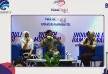 Kementerian Informasi dan Teknologi (Kominfo) menggelar inklusi digital 2021 Nusantara Ramah Digital Bagu Disabilitas, Jumat (26/3/2021).