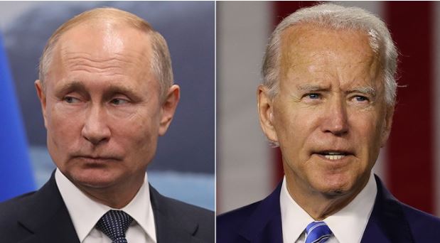 Foto: Vladimir Putin dan Joe Biden (BBC World)