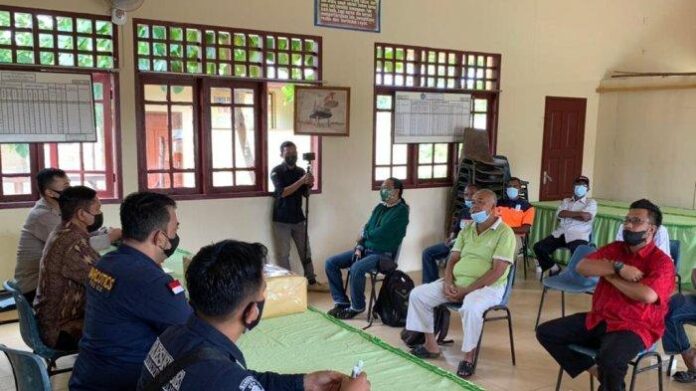 Satres Narkoba Polres Lingga resmikan Desa Batu Kacang, Kecamatan Singkep, Kabupaten Lingga jadi Kampung Tangguh Bebas Narkoba