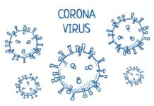 Ilustrasi virus corona, Covid-19. (Shutterstock)