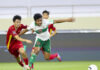 Vietnam menghajar Indonesia 4-0 pada kualifikasi Piala Dunia 2022 di DUbai, Uni Emirat Arab. (Foto dari PSS.org)
