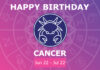 Ramalan zodiak Cancer (21 Juni – 22 Juli) yang ulang tahun hari ini. (Gambar: Oracloo)