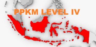Ilustrasi PPKM Level IV di Indonesia. (Suryakepri.com)