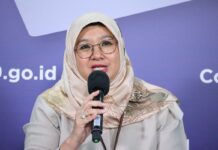 Siti Nadia Tarmizi, Direktur Pencegahan dan Pengendalian Penyakit Menular Langsung Kemenkes ri. (Foto: Twitter BNPB)