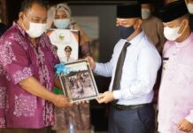 Balai Arkeologi Sumatera Utara menawarkan kerjasama atau Memorandum of Understanding (MoU) dengan Kabupaten Lingga perihal Penelitian objek kesejarahan, Senin (06/09/2021).