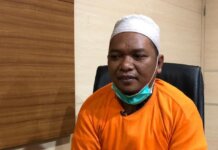 Foto: Adam Ibrahim, perekyasa babi ngepet di Depok (Iswahyudi/20detikcom)