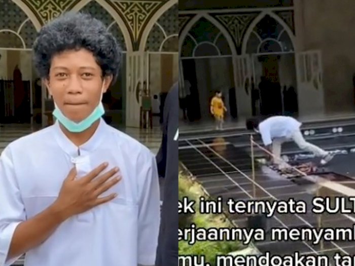 Remaja Yang Rapikan Sandal Dan Menyambut Tamu Di Masjid Ternyata