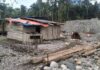 KKB pimpinan Tenius Gwijangge membunuh dua pekerja pembangunan jembatan di Yahukimo, Papua. KKB ini diduga memiliki 6 pucuk senjata api berbagai jenis. (dok Polda Papua)