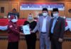 Wali Kota Tanjungpinang, Rahma menyampaikan KUA-PPAS RAPBD perubahan 2021 dalam rapat paripurna, di gedung DPRD Kota Tanjungpinang, Kepri, Rabu (1/9/2021).