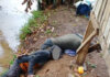 Dua warga tewas tersambar petir di Desa Timbuseng, Kecamatan Pattallassang, Kabupaten Gowa, Sulawesi Selatan, Selasa (19/10/2021) sore. (Foto dari tvonenews.com)