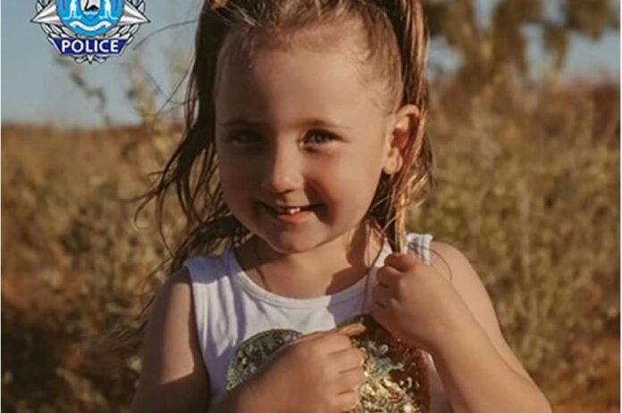 Cleo Smith, 4, hilang dari perkemahan pedalaman Australia lebih dari dua minggu yang lalu [Western Australia Police Force/ Handout via Reuters]