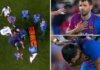 Penyerang Barcelona Sergio Aguero mungkin tidak bisa lagi bermain sepakbola setelah didiagnosis menderita aritmia jantung - atau dikenal sebagai detak jantung tidak teratur. (Foto dari Sportbible)