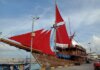 Kapal Pinisi Heru Hidayat yang Akan Dilelang Kejagung (DOK Kejagung)
