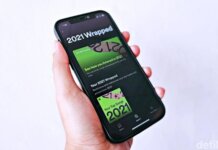 Cara bagikan Spotify Wrapped 2021