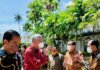 Presiden Indonesia Joko Widodo (Jokowi) dan Perdana Menteri Singapura Lee Hsien Loong menyelenggarakan pertemuan Leaders Retreat di Bintan, Selasa (25/1/2022). (Dok Biro Pers Sekpres)