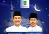 Peringatan Isra Mikraj tingkat Kota Batam digelar di Masjid Baiturrahman, Sekupang, Batam, Minggu malam (27/2/2022)