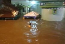 Kondisi Banjir di Kampung Aur Medan (Foto: dok. istimewa)