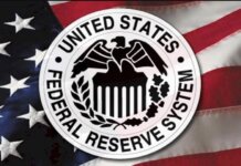 Federal Reserve. Federal Reserve Amerika Serikat  (The Fed) menaikkan suku bunga acuannya, Rabu (16/3/2022). Langka ini sebagai upaya untuk menjinakkan inflasi AS tertinggi dalam empat dekade.
