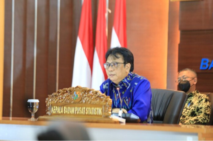 Kepala Badan Pusat Statistik (BPS) Republik Indonesia Margo Yuwono. (Foto: Dok. Badan Pusat Statistik)