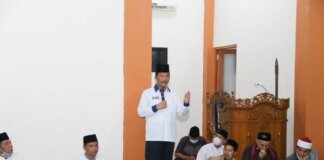 Walikota Batam – Kepala BP Batam Haji Muhammad Rudi melanjutkan kegiatan safari Ramadhan ke Kecamatan Sagulung, Selasa (26/4/2022)