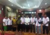 ersatuan Renang Seluruh Indonesia (PRSI) Kota Batam berkunjung ke beberapa intansi pemerintah, Kamis (7/4/2022) pagi.