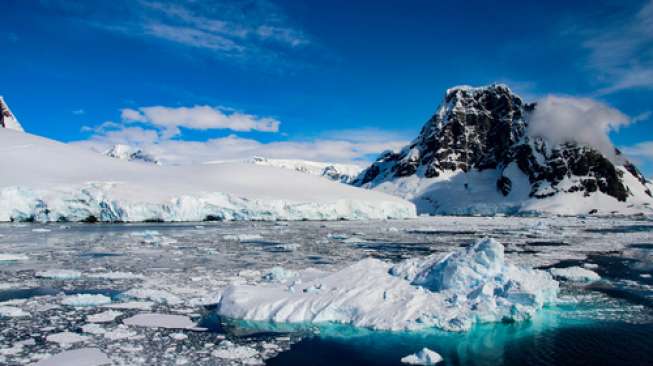 Pemandangan di Antartika. [Shutterstock]