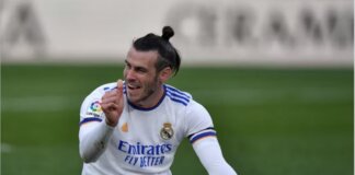 Penyerang sayap Real Madrid Gareth Bale