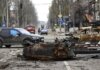 kerusakan di Ukraina akibat serangan Rusia (Foto: AP Photo)
