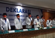 Deklarasi Perkumpulan Dokter Seluruh Indonesia (PDSI). ©2022 Merdeka.com