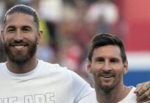 Viral Pemandangan Aneh Ramos Selebrasi Gol Cantik Messi di PSG
