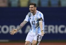 Bintang Tim Nasional Argentina Lionel Messi