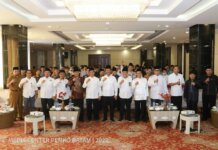 Pelatihan Persatuan Mubaligh Batam (PMB) tahun 2022 digelar di Hotel Sahid Batam center, Selasa (21/6) pagi