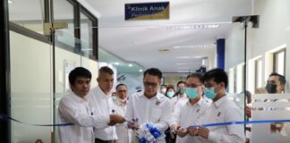 Rumah Sakit Badan Pengusahaan (RSBP) Batam meresmikan dua layanan kesehatan di Gedung RSBP Batam, Sekupang, Senin (13/6).