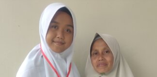 Revangelica, seorang siswa asal Kundur, Kabupaten Karimun yang dinyatakan lolos seleksi Program Kelas Beasiswa PT Timah Tbk di SMA Negeri 1 Pemali, Bangka Belitung Tahun Ajaran 2022/2023. Foto Suryakepri.com/Humas PT Timah Tbk