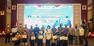 Peringatan Hari Anti Narkotika Internasional (HANI) Tingkat Provinsi Kepulauan Riau Tahun 2022 di Aula Wan Seri Beni, Dompak, Senin (27/6)