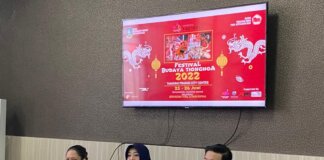 Kepala Bidang (Kabid) Pengembangan Pemasaran Dinas Pariwisata (Dispar) Kepri, Afitri Susanti, menyampaikan, kegiatan Festival Budaya Tionghoa tahun 2022