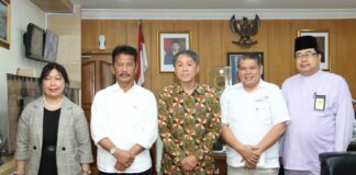 Wali Kota sekaligus Kepala BP Batam, Muhammad Rudi, menerima kunjungan Konsulat Jendral Jepang di Medan, Takonai Susumu, di Kantor Wali Kota Batam, Jumat (26/8/2022). 