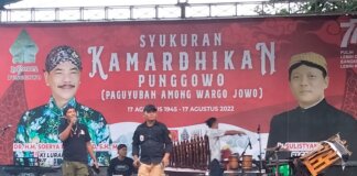 Hari pertama Syukuran Kamardhikan dalam rangka memperingati HUT ke-77 Kemerdekaan Republik Indonesia yang dihelat Punggowo 