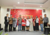 Wakil Wali Kota Batam Amsakar Achmad hadir dalam acara peresmian kantor baru Firma Hukum Norayanti Simaremare, S.H & Partners di Villa Hotel, Kamis (29/9) malam.