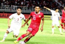 Timnas Indonesia U-20 berhasil mengalahkan Vietnam 3-2. Indonesia menang atas Vietnam dalam Kualifikasi Piala Asia U-20 2023 di Stadion Gelora Bung Tomo (GBT), Minggu (18/9). 