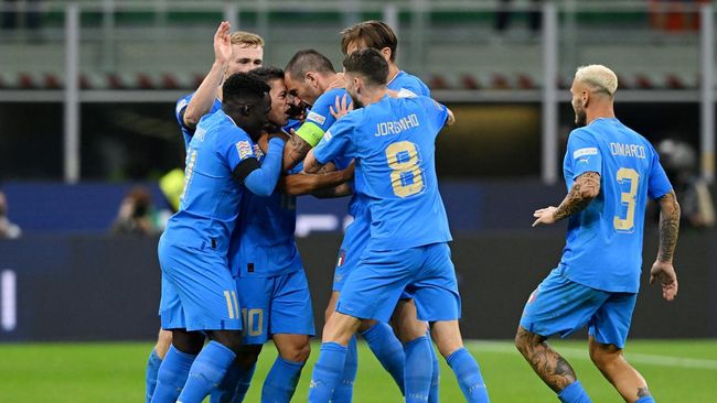 Italia Menang 1-0 atas Inggris