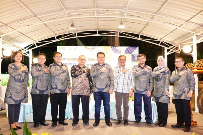 Sekda Kota Batam, Jefridin Hamid  hadiri Rapat Koordinasi Teknis (Rakortek) Program P2P Tahun 2022 digelar di Kota Batam.