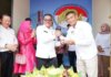 Sekda Kota Batam, Jefridin Hamid saat meresmikan Sekretariat Dewan Pimpinan Cabang Himpunan Pramuwisata Indonesia (DPC HPI) Kota Batam.
