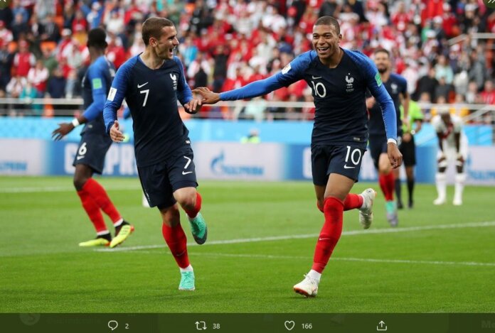 Timnas Prancis lolos 16 besar piala dunia 2022