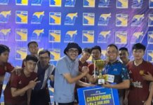 Tim Futsal PLN Batam Juarai Turnamen Futsal BP Batam 2022