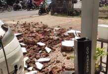 Gempa di Cianjur menyebabkan longsor hingga membuat jalur Cipanas-Cianjur terputus ( Arsip Istimewa)