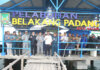 Wali Kota Batam, Muhammad Rudi meresmikan langsung pelabuhan di Kecamatan Belakangpadang,