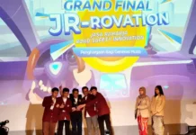 Jasa Raharja sukses menggelar final Road Safety Innovation (JRRovation) di The Ice Palace Jakarta, pada Kamis (1/12/2022).