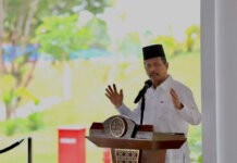 Kepala BP Batam, Muhammad Rudi saat hadiri acara Tasyakuran di Masjid Tanjak Batam, Rabu 13/12/2022) (Fhoto : Humas BP Batam