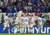 Piala Dunia 2022: Selebrasi para pemain Kroasia usai menang adu penalti lawan Jepang di babak 16 besar (c) AP Photo/Eugene Hoshiko